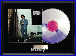 Billy Joel 52nd Street White Gold Silver Platinum Tone Record Non Riaa Award