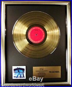 Billy Joel Glass Houses LP Gold Non RIAA Record Award Columbia Records
