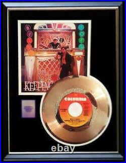 Billy Joel Keeping The Faith Rare 45 RPM Gold Metalized Record Non Riaa Award