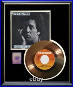 Billy Joel Say Goodbye To Hollywood 45 RPM Gold Record Rare Non Riaa Award