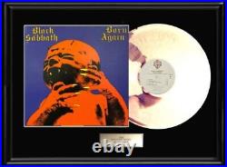Black Sabbath Born Again Album Lp White Gold Platinum Record Non Riaa Award