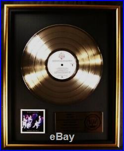 Black Sabbath Heaven And Hell LP Gold RIAA Record Award Warner Brothers