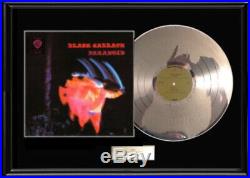 Black Sabbath Paranoid Lp White Gold Silver Platinum Tone Record Non Riaa Award