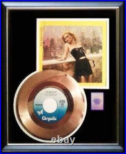 Blondie Debbie Harry The Tide Is High 45 RPM Gold Record Rare Non Riaa Award