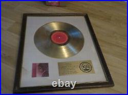 Bob Dylan GOLD Record Award-USA RIAA Certified Floater Blood on the Tracks