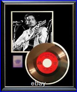Bob Dylan Gold Record Lay Lady Lay 45 RPM Non Riaa Award Rare