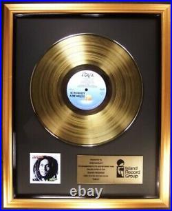Bob Marley & The Wailers Kaya LP Gold Non RIAA Record Award Island Records