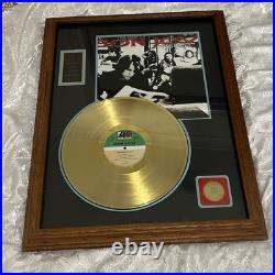 Bon Jovi Cross Roads Gold Record Million Seller Award Disk Album FRAMED Vintage