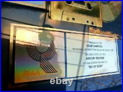 Bon Jovi RIAA Gold Award Presented Richie Sambora Mercury Record Only one
