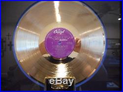 Bonnie Raitt Authentic 1992 RIAA Gold Record/Cassette Award (NEW & NM Condition)