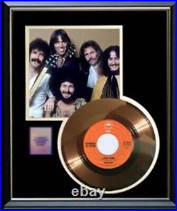 Boston Rock Band Long Time 45 RPM Gold Record Rare Non Riaa Award Rare