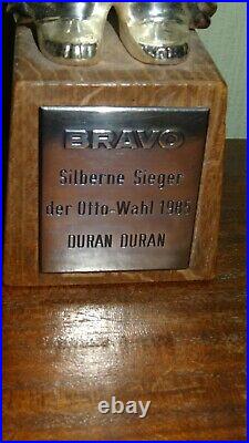 Bravo Otto Silberen Sieger Duran Duran 1985 Award Original No Gold Record Disc