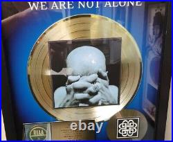 Breaking Benjamin We Are Not Alone RIAA Gold Record Award