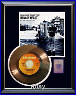 Bruce Springsteen Hungry Heart 45 RPM Gold Record Rare Non Riaa Award Rare
