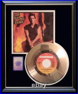 Bruce Springsteen I'm On Fire 45 RPM Gold Metalized Record Rare Non Riaa Award