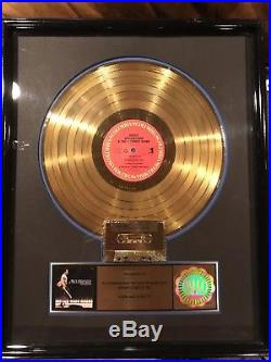 Bruce Springsteen Live 1975-85 RIAA Gold Record Award