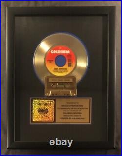 Bruce Springsteen Streets Of Philadelphia 45 Cassette Gold Non RIAA Record Award