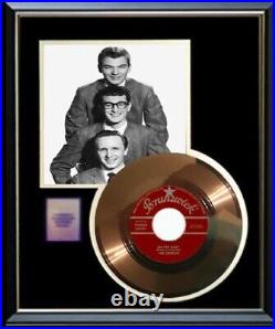 Buddy Holly Crickets Maybe Baby 45 RPM Gold Record Rare Non Riaa Award