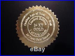 Buffalo Springfield 24k Gold LP Record Award Display Free Shipping Gift