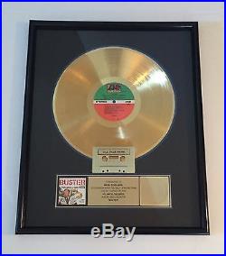 BusterMovie SoundtrackPhil Collins & Julie Walters Gold Record Sales Award