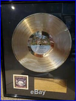 CHARLIE DANIELS BAND Fire On The Mountain 1974 Gold Record Award Non RIAA Buddah