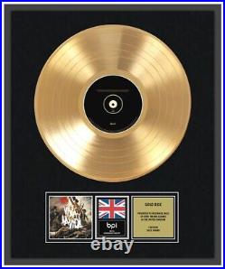 COLDPLAY CD Gold Disc LP VINYL Record Award VIVA LA VIDA