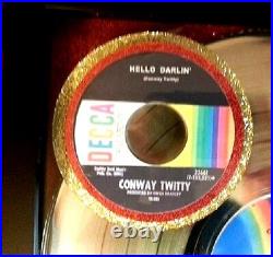 CONWAY TWITTY Hello Darlin' R E D Gold Record AWARD