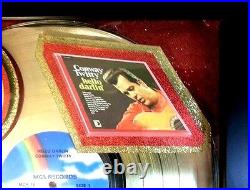 CONWAY TWITTY Hello Darlin' R E D Gold Record AWARD