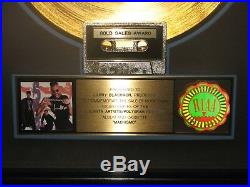 Cameo RIAA Gold Record Award Album Machismo Presented to Larry Blackmon