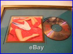 Canadian Great White Gold Record Award CRIA Twice Shy CD To Manager Non RIAA