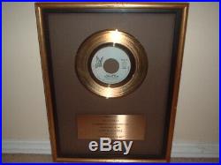 Carly Simon Gold Record Award 45 Non Riaa You Belong To Me 1978 Top 5 Hit