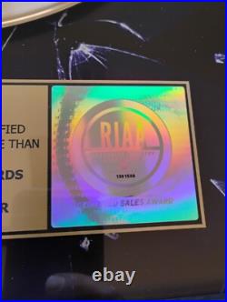 Cash Cash Ft. Abir Finest Hour RIAA Gold Album Award Platinum Rare 500k Music Cash Cash Ft. Abir Finest Hour RIAA Gold Album Award Platinum Rare 500k Music