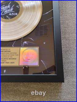 Cash Cash Ft. Abir Finest Hour RIAA Gold Album Award Platinum Rare 500k Music Cash Cash Ft. Abir Finest Hour RIAA Gold Album Award Platinum Rare 500k Music