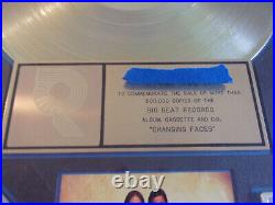 Changing Faces S/t Gold Record Award Riaa Certified 90's R&b Soul Stroke You Up Changing Faces S/t Gold Record Award Riaa Certified 90's R&b Soul Stroke You Up