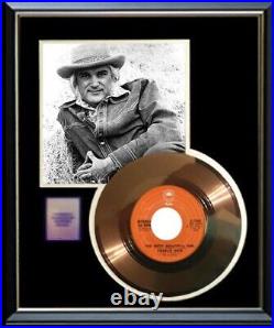 Charlie Rich The Most Beautiful Girl Gold Record Frame Non Riaa Award Rare