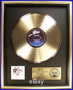 Cheap Trick Dream Police LP Gold RIAA Record Award Epic Records