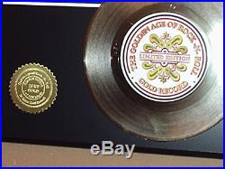 Christina Aguilera Gold Record Award Style Memorabilia Ltd Edition Wall Art Deco