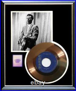 Chuck Berry Rock N Roll Music 45 RPM Gold Record Rare Non Riaa Award