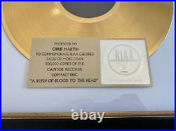 Coldplay RIAA Gold Record Award Presented To Chris Martin