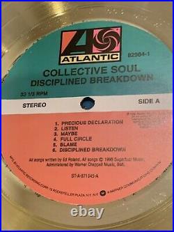 Collective Soul RIAA Gold Record Award Vinyl