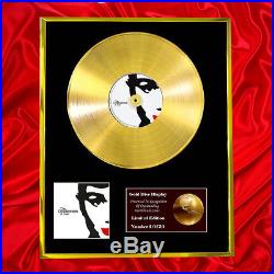 Courteeners St Jude CD Gold Disc Vinyl Lp Record Award Display Free Ship To U. K