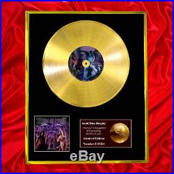 Cradle Of Filth Midian CD Gold Disc Record Vinyl Lp Award Display Free P&p