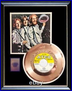 Cream Badge 45 RPM Gold Metalized Record Rare Eric Clapton Non Riaa Award