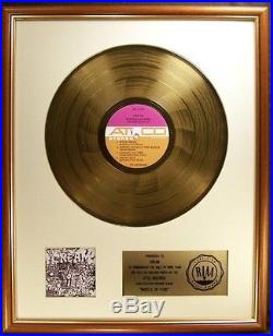 Cream Whieels Of Fire LP Gold RIAA Record Award Atco Records Eric Clapton