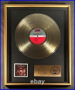 Crosby Stills Nash And Young Deja Vu LP Gold RIAA Record Award Atlantic Records