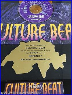 Culture Beat Serenity Gold Record Award Switzerland Echter Musikpreis Sony