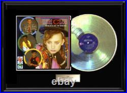 Culture Club Colour By Numbers Lp White Gold Platinum Tone Record Non Riaa Award