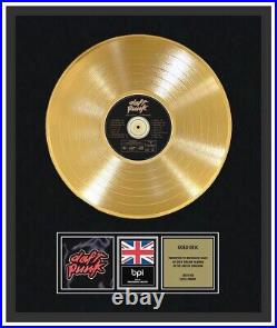 DAFT PUNK CD Gold Disc LP Vinyl Record Award HOMEWORK