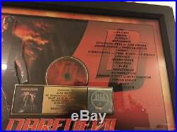 DAREDEVIL The Album Gold RIAA Award Saliva Seether Nickelback Evanescence Fuel