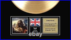 DISTURBED Ltd Edition CD Gold Disc LP Record Award IMMORTALIZED